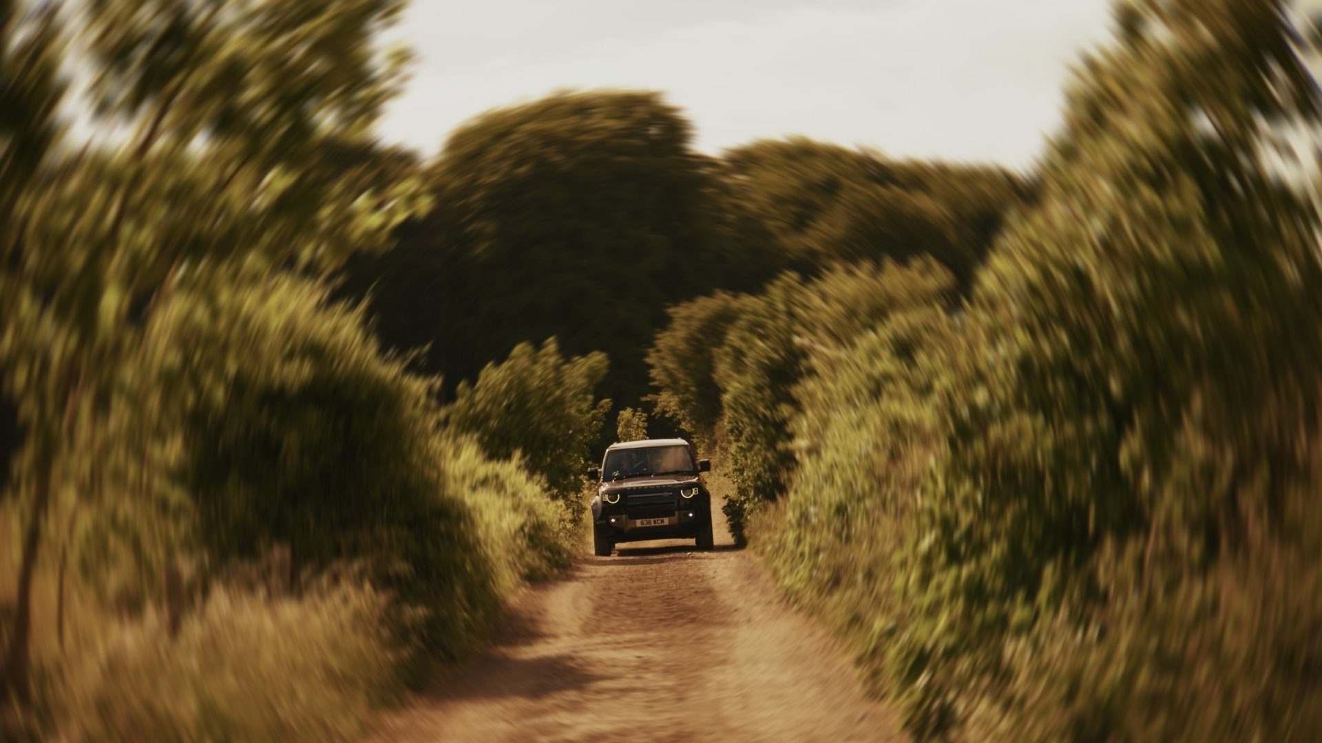 Land Rover Defender film still 6, cinematography by Lou Murrall